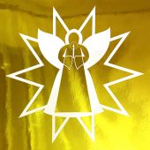 Jouluenkeli, joulukortti